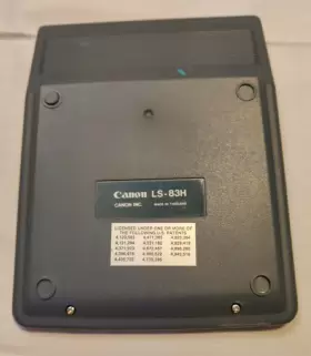 LS-83H CANON Solar Calculator #3