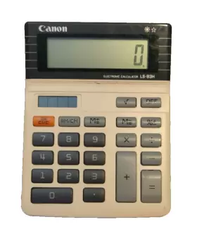 LS-83H CANON Solar Calculator