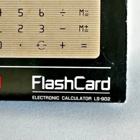 LS-902 CANON Flashcard Calculator Box #3