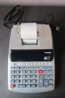 MP11DX CANON Digits Clock Calendar Printing Calculator Paper