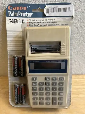 MP1D CANON Palm Printer Calculator #2