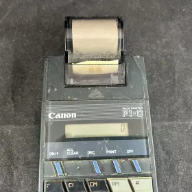 P1-DIV CANON Palm Printer Calculator Device Taiwan #2