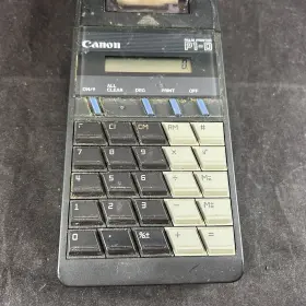 P1-DIV CANON Palm Printer Calculator Device Taiwan #3