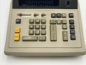 P1218-D CANON Canola Printing Calculator #2