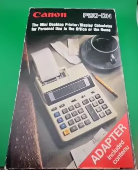 P20-DH CANON Desktop Calculator Printer Box Paper Rolls #2