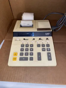P26-D CANON Office Desktop Printing Calculator