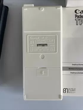 TP-10 CANON Pocket Writer Printer Box Paper Manual #3