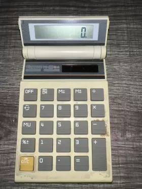 TS-82H CANON Solar Calculator Great