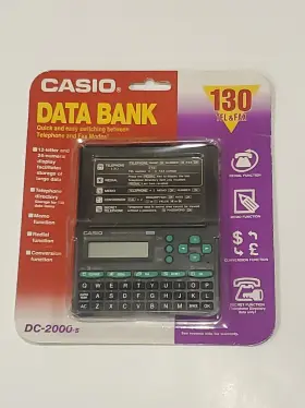 079767156558 CASIO Data Bank Tel Fax