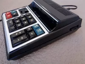 121-L CASIO Calculator Fluorescent Display Clean #3