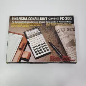 FC-200 CASIO Financial Consultant Calculator