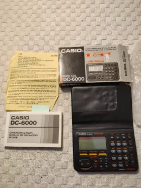6000 CASIO Data Database Calculator