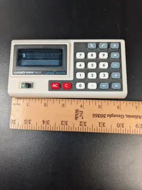AD-4145 CASIO Calculator Mini Root Em Jp #2