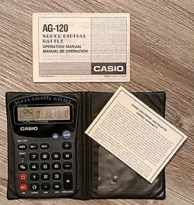 AG-129 CASIO Digital Battle Calculator