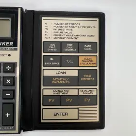 BF-90 CASIO Banker Calculator #3