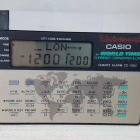 CC-130U CASIO Credit Card Currency Converter Alarm Calculator #2