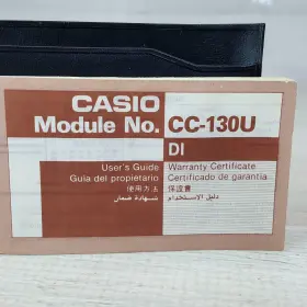 CC-130U CASIO Credit Card Currency Converter Alarm Calculator #3