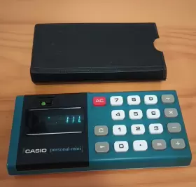 CM607 CASIO Mini Pocket Calculator