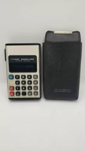 CP-801C CASIO Pocket Mini Calculator