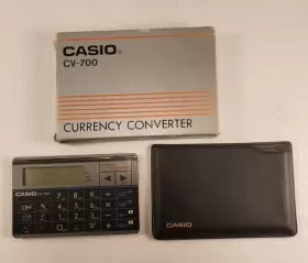 CV-700 CASIO Currency Converter Calculator