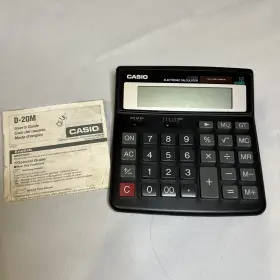 D-20M CASIO Calculator Power