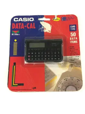 DC-200BK-S CASIO Card Data