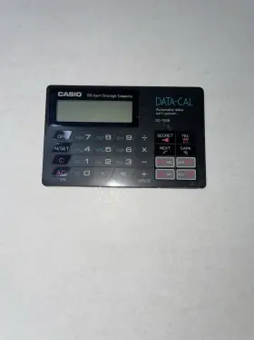 DC-750B CASIO Data