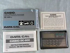 DC-800 CASIO Data Gy Box Calculator