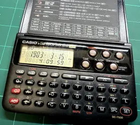 DK-7500 CASIO Collectable Fun Data Bank Organizer Pda