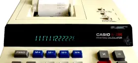 DL-2200S CASIO Printing Calculator Cosmetics #2