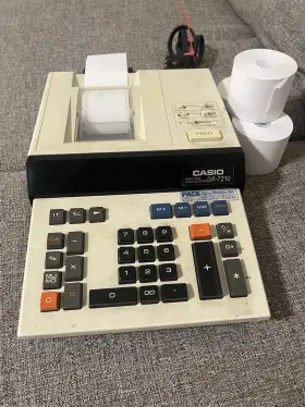 DR-7210 CASIO Printing Calculator Partially Video