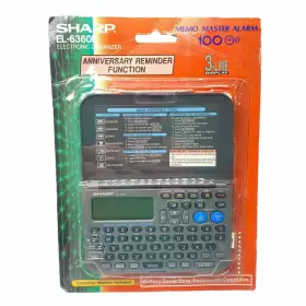 EL-6360B CASIO Sharp Memo Master Alarm Line Display Organizer