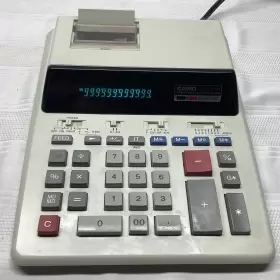 FR-2215S CASIO Printing Calculator Print Adding Creme