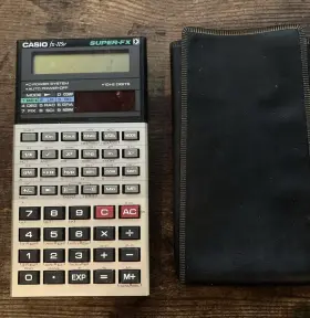 FX-115V CASIO Calculator Scientific Solar Power