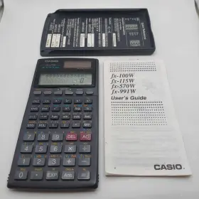 FX-115W CASIO Scientific Calculator Cover Manual