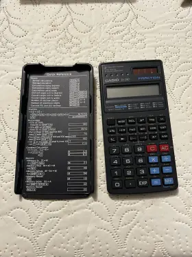 FX-280 CASIO Fraction Calculator Cover #2