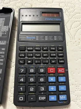 FX-280 CASIO Fraction Calculator Cover #3