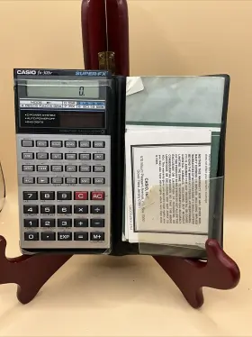 FX-300 CASIO Scientific Calculator Solar Cell Booklet