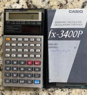 FX-3400P CASIO Scientific Calculator