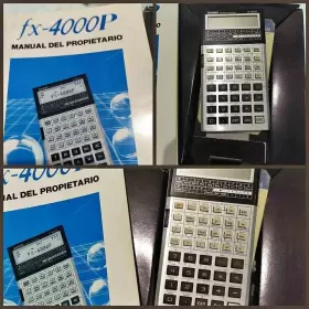 FX-4000P CASIO Scientific Programmable Calculator Manual #2