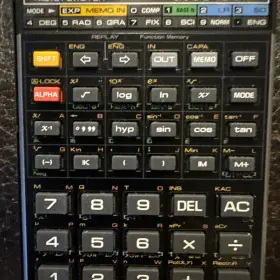 FX-4200P CASIO Scientific Calculator Dot Matrix Lcd Cover #3