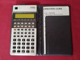 FX-502P CASIO Programmable Calculator Dock Extras #2