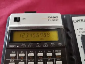 FX-502P CASIO Programmable Calculator Dock Extras #3