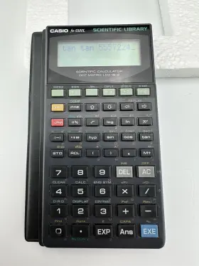 FX-5500L CASIO Scientific Libary Calculator Box Manual #2