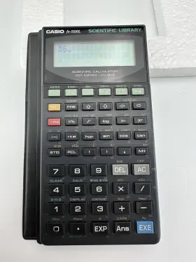 FX-5500L CASIO Scientific Libary Calculator Box Manual #3