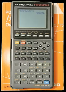 FX-7700GBUS CASIO Power Graphic Graphing Calculator Manual #2