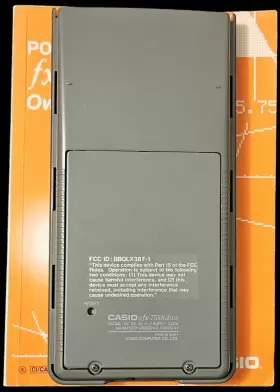 FX-7700GBUS CASIO Power Graphic Graphing Calculator Manual #3