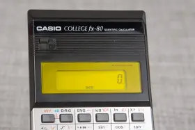 FX-80 CASIO College Calculator Powers Repair
