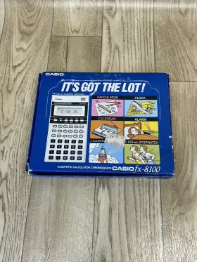 FX-8100 CASIO Scientific Calculator Box