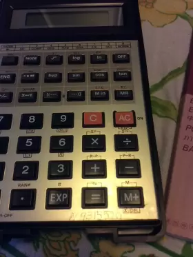 FX-82B CASIO Scientific Calculator Manual Box #2